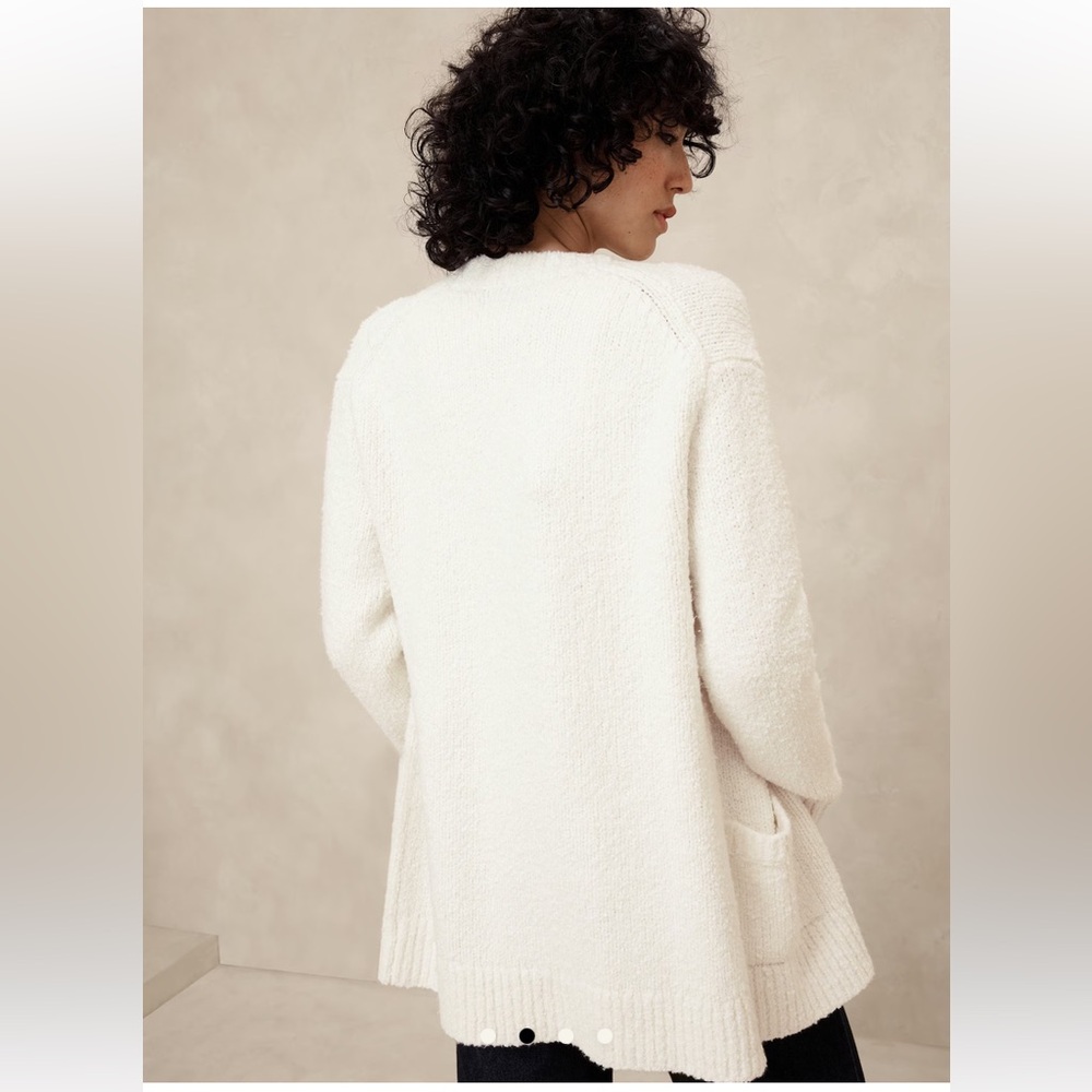 Banana Republic Factory Boucle Cardigan - Picture 2 of 6